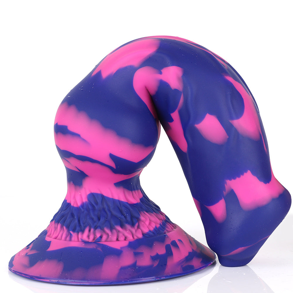 Nothosaur NICOS Horse Knot Dildo Zebra Fantasy Dildo-blend