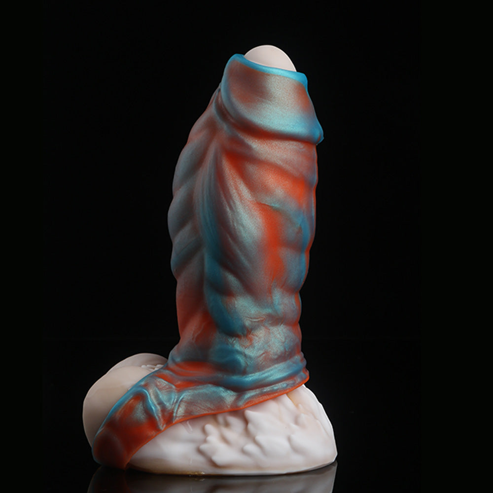 Nothosaur MEO'S ClOAK - 4-5 Inch Penis Sleeve - Dragon Cock Sleeve - Delay Ejaculation Penis Sheath