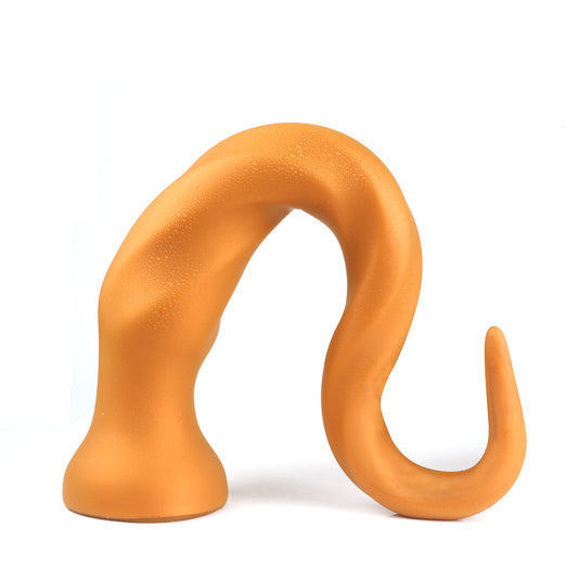 Worm - Long Butt Plug - Spiral Butt Plug - Deep Anal Toy