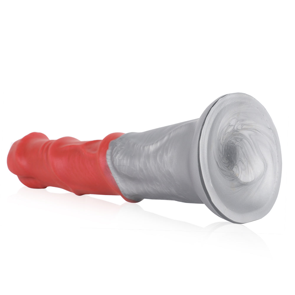 Sol - 16.53 Inch Horse Dildo - Silicone Fantasy Dildo - 5 Sizes