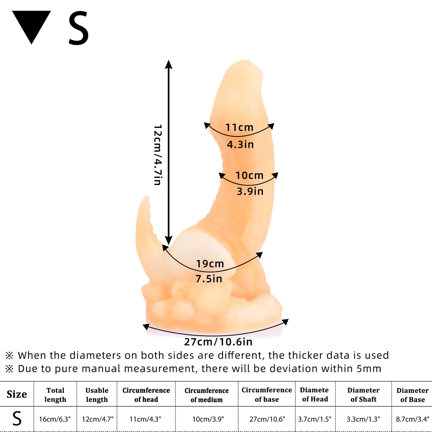 Nothosaur VELOX - Fantasiedildo - Tierdildo - Drachendildo