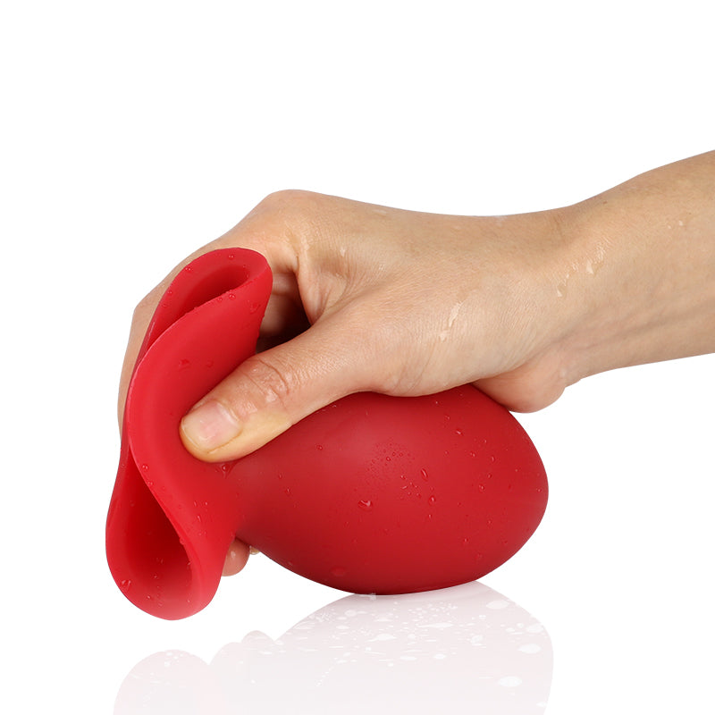 Gape Keeper - Red Silicone Butt Plug - 4 Sizes Anal Trainers - Anal Sex Toy