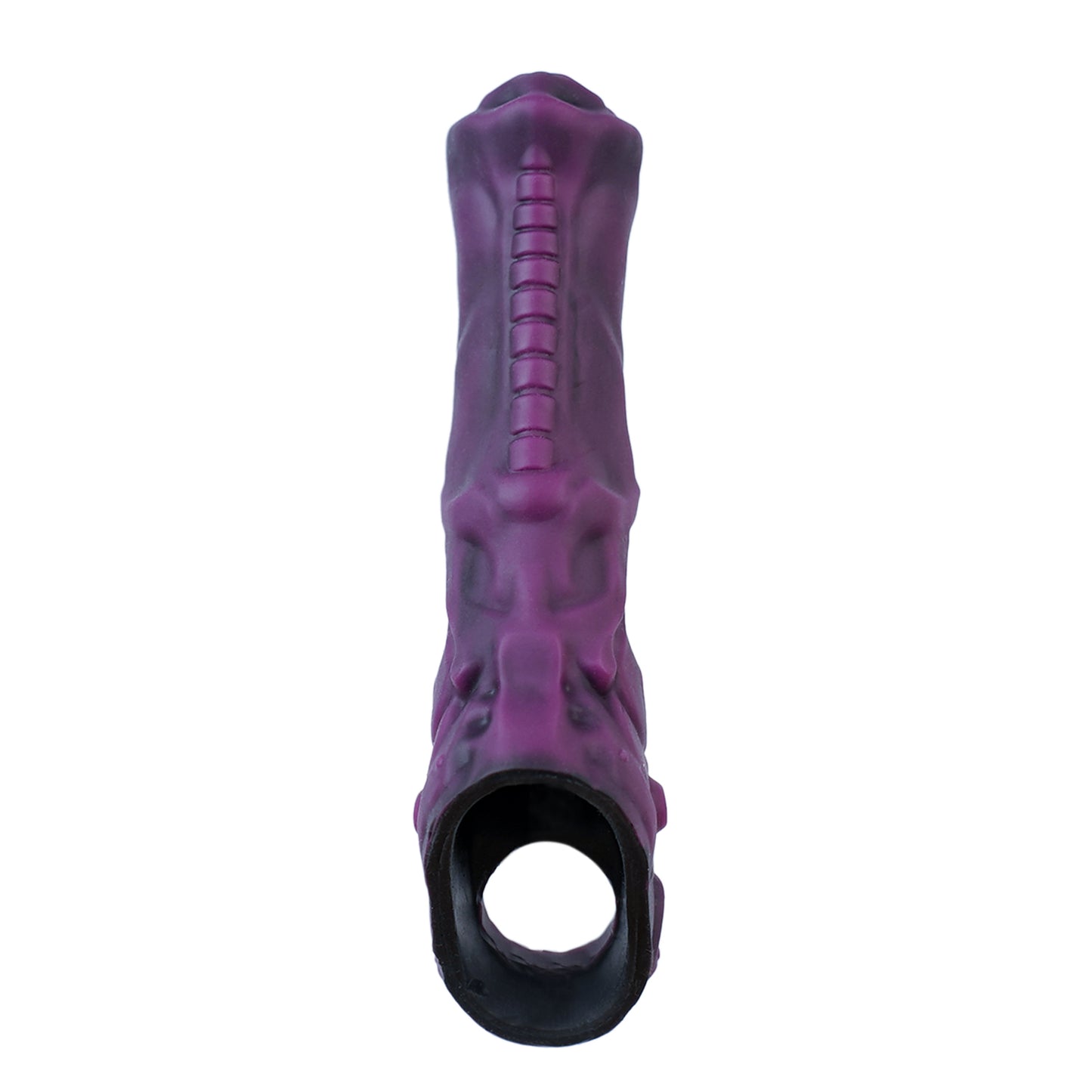 Nothosaur IRONN 025 - 4-5 Inch Penis Extension Sleeve - Horse Cock Sleeve - Silicone Sleeve with Ring