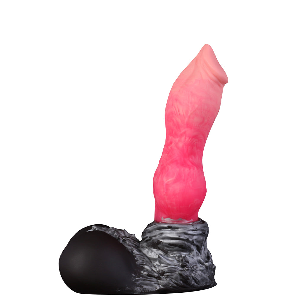 Nothosaur GRAEMEN - Wolf Dildo - Knot Dildo - Monster Dildo-blood moon red