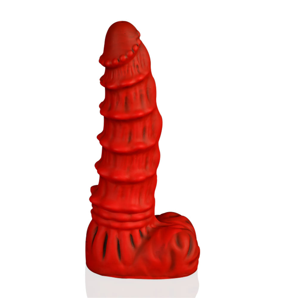 Nothosaur_MEPHISTO_Fantasy_Demon_Dildo_Monster_Dildo_Alien_Cock_Dildo_Red