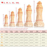 Nothosaur OPALEYE Fantasy Dildo Dragon Dildo Size Chart