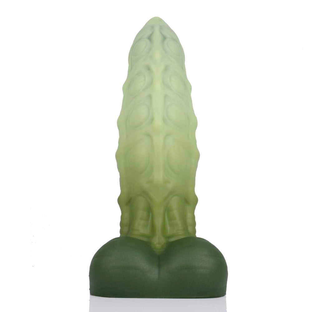 SWISOK Skull Satan Fantasy Dildo Monster Dildo Wasabi Green 2