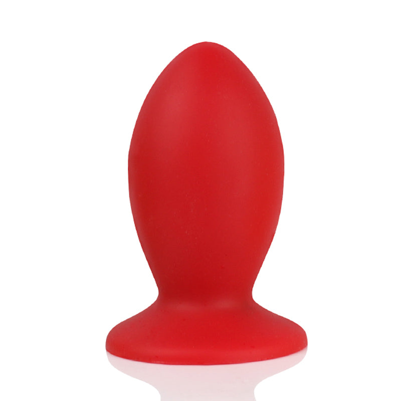 Gape Keeper - Red Silicone Butt Plug - 4 Sizes Anal Trainers - Anal Sex Toy